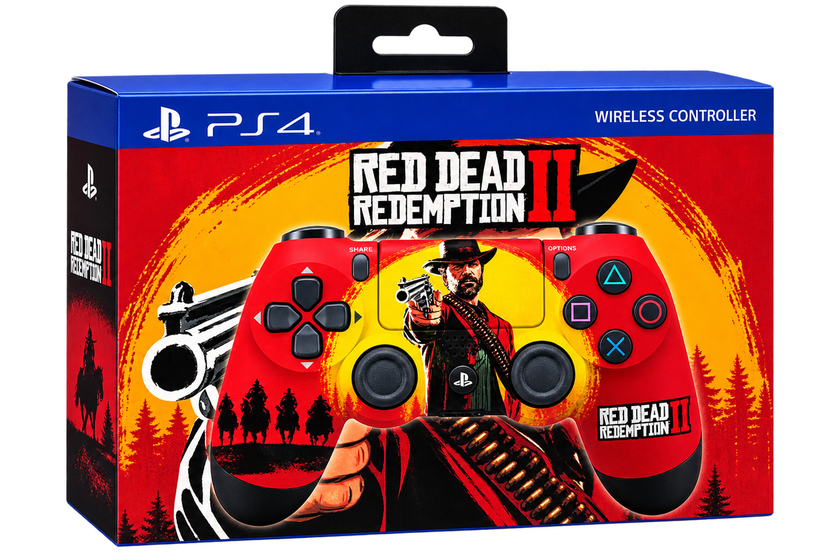 Red Dead Redemption II Edition Wireless Controller – PS4 - high copy