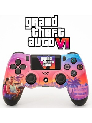 GTA VI Controller For PlayStation 4 - LIMITED EDITION - HIGH COPY