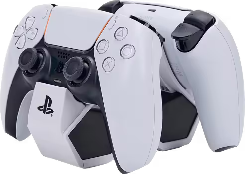 PowerA PS5 Controller Twin Charging Station - White