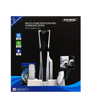 Dobe Cooling Stand with Charging Station for PS5/Pro/PS5 Slim (Physical and Digital)