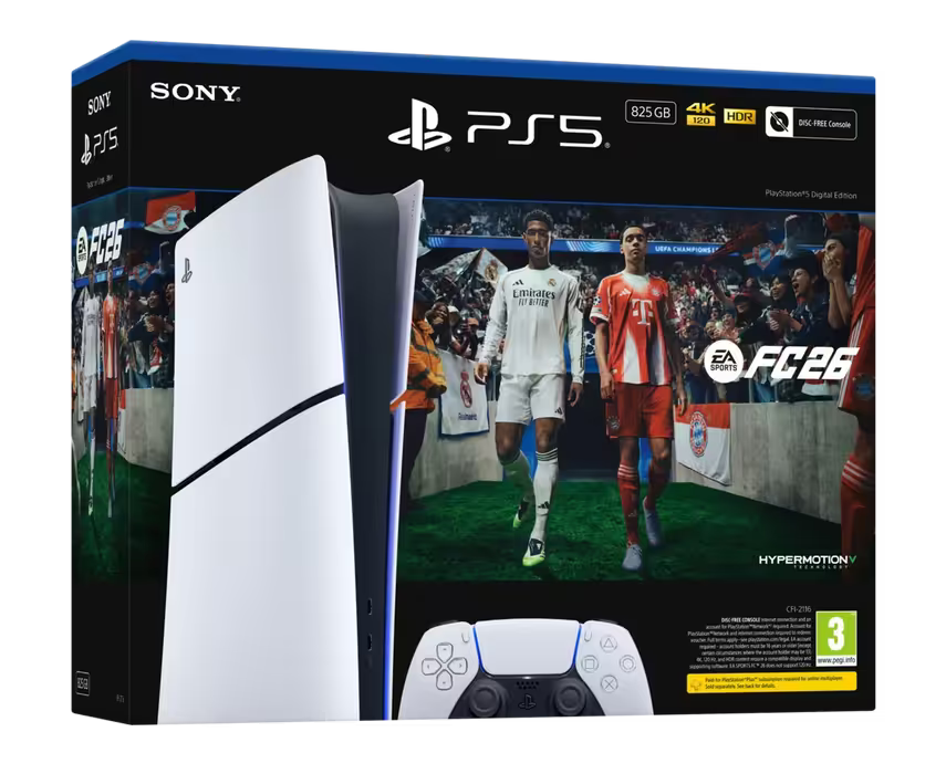 PlayStation®5 Digital Edition 825GB – EA SPORTS FC™ 26 Bundle