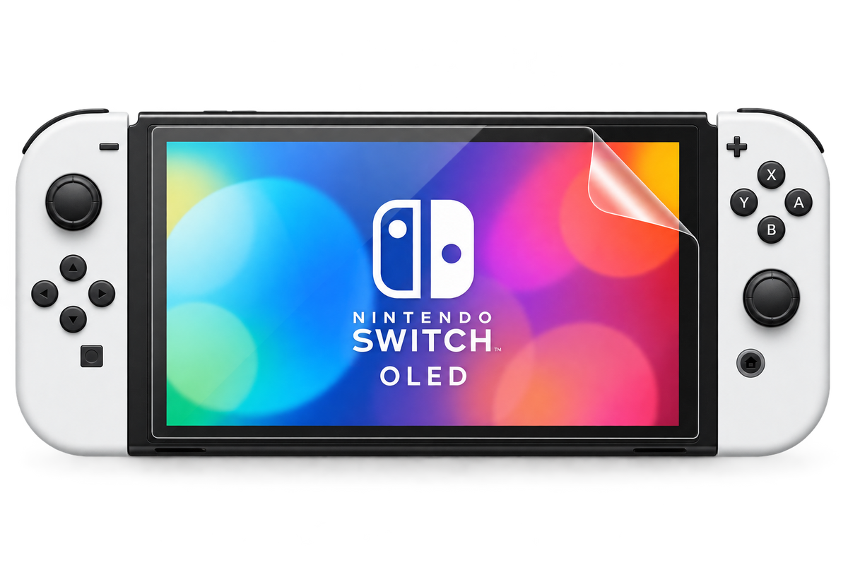 Nintendo Switch OLED Screen Protector – Tempered Glass