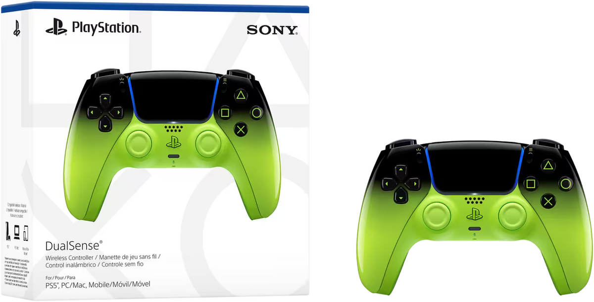 DualSense PS5 Controller – Neon Green