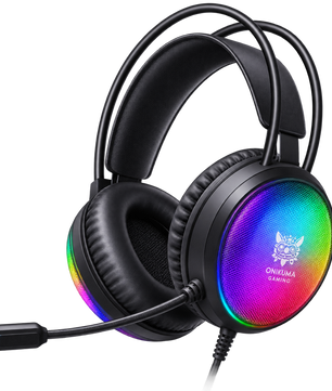 ONIKUMA X29 RGB Wired Gaming Headset – Black