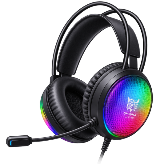 ONIKUMA X29 RGB Wired Gaming Headset – Black