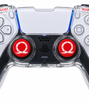 PS5 DualSense Acrylic Protective Cover – God of War Design
