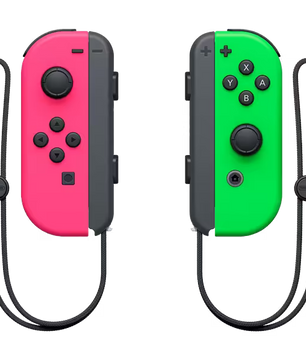 Nintendo Switch Joy-Con - Green and Pink