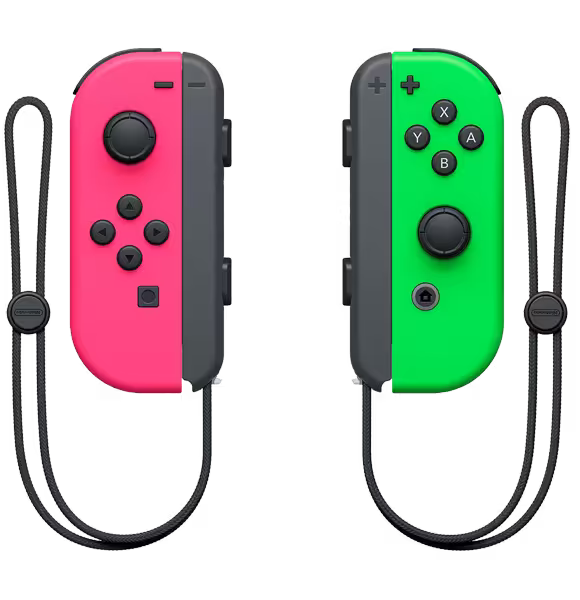 Nintendo Switch Joy-Con - Green and Pink