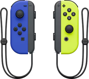 Nintendo Switch Joy-Con - Blue and Neon Yellow - original