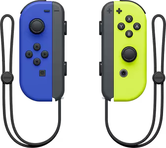 Nintendo Switch Joy-Con - Blue and Neon Yellow - original