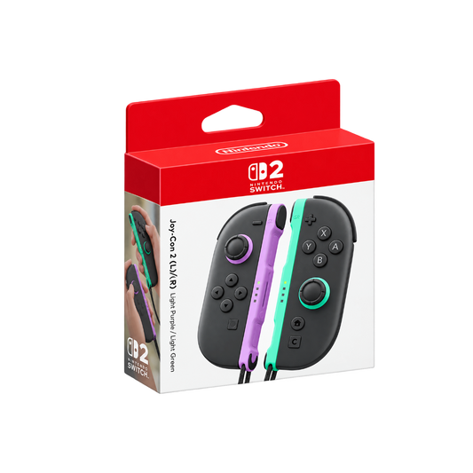 Nintendo Switch 2 Joy-Con 2 (L/R) – Light Purple / Light Green