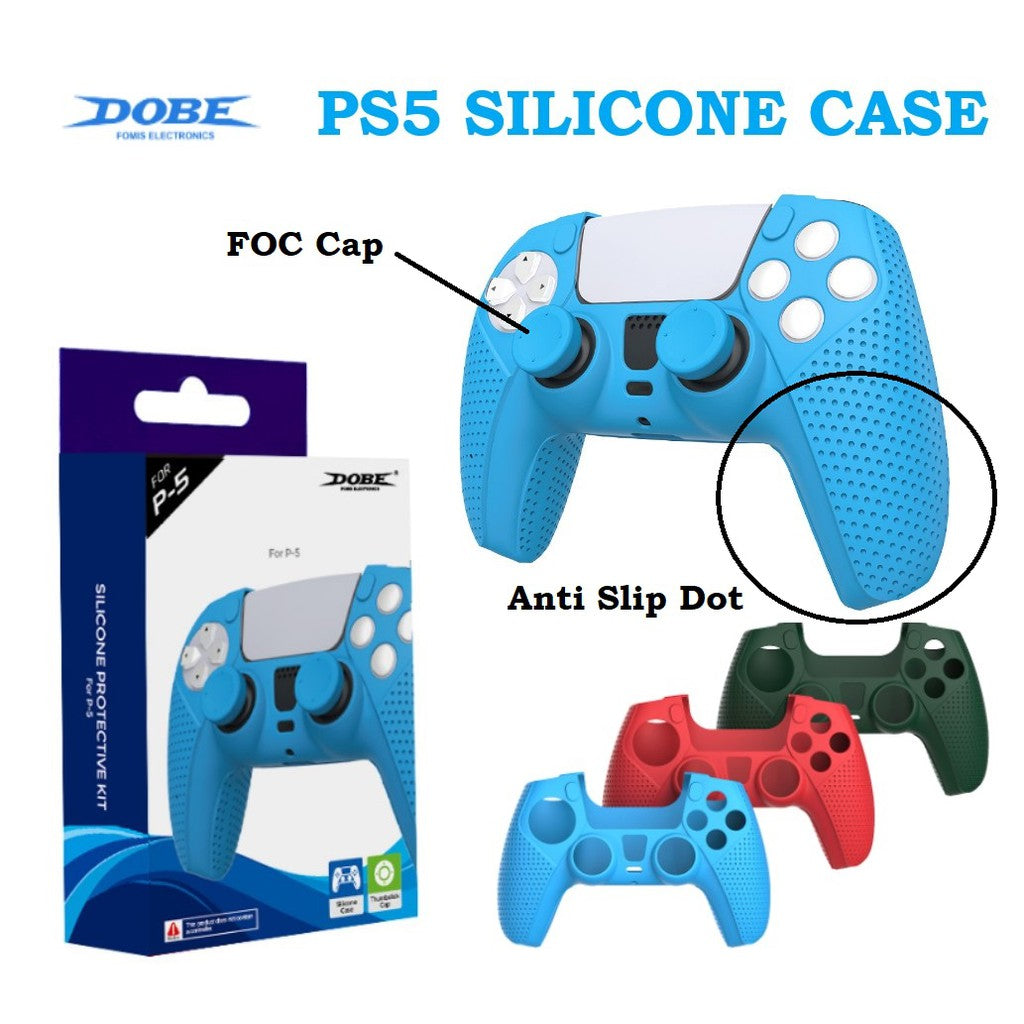 Silicone Protective Case For PlayStation 5 Dualsense Controller