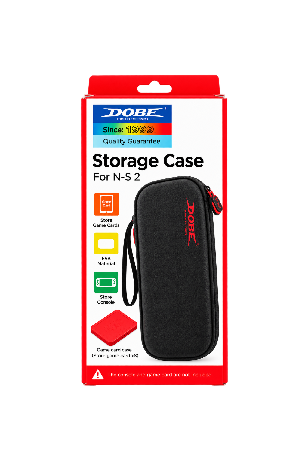 DOBE Storage Case for Nintendo Switch 2 – Black