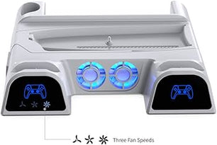 Dobe Cooling Stand with Charging Station for PS5/Pro/PS5 Slim (Physical and Digital)