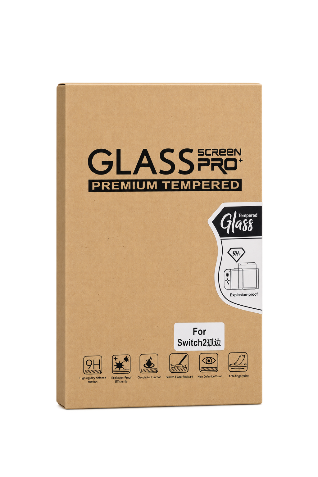 Glass Screen Pro+ Premium Tempered Glass for Nintendo Switch 2