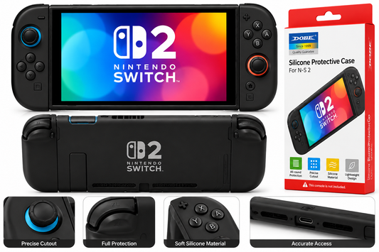 DOBE Silicone Protective Case for Nintendo Switch 2