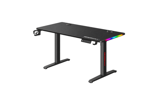 DEADSKULL RGB Electric Gaming Desk – Height Adjustable