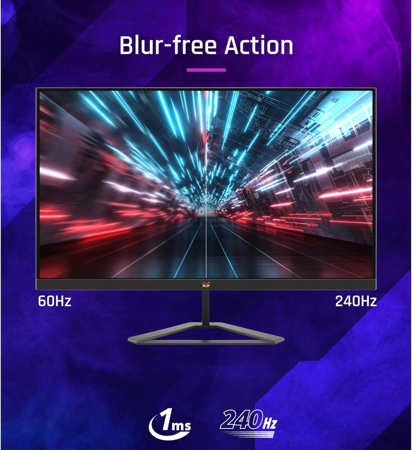 ViewSonic VX2479A-HD-PRO Gaming Monitor 24 inch 1ms - Used Like New