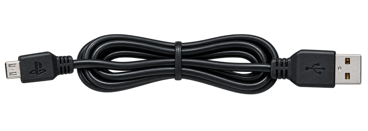 كابل USB لشحن ونقل البيانات ليد PS4 – Micro USB