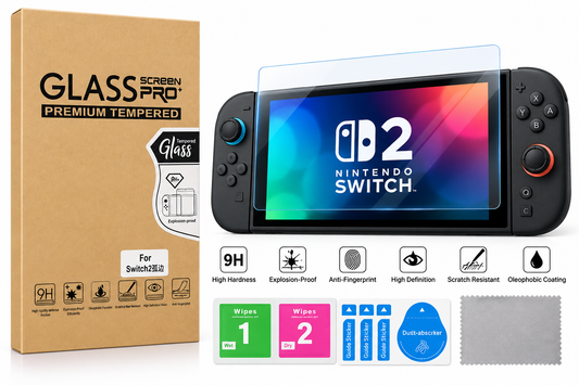 Glass Screen Pro+ Premium Tempered Glass for Nintendo Switch 2