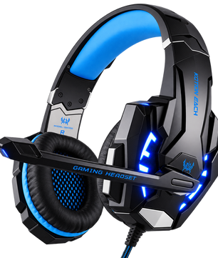 KOTION EACH G9000 Gaming Headset – Black & Blue