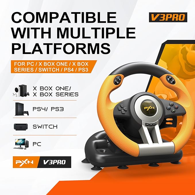 pxn v3 pro gaming racing wheel