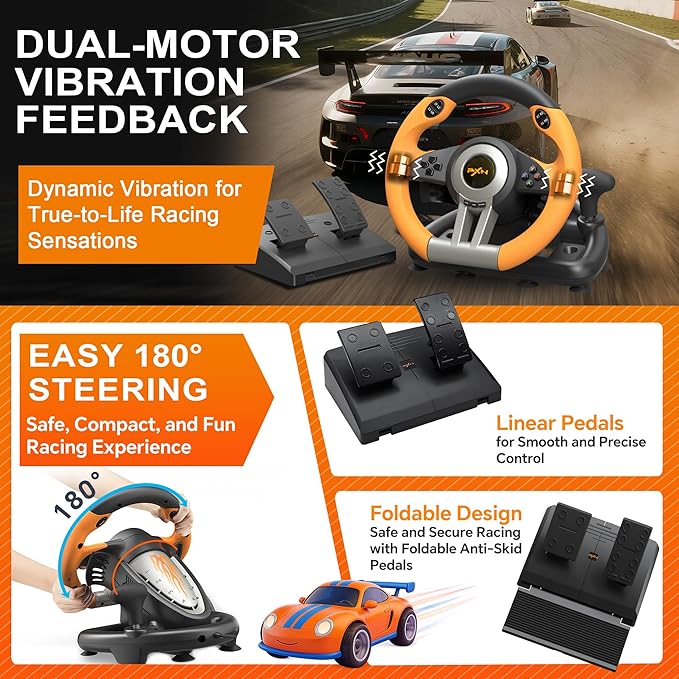 pxn v3 pro gaming racing wheel