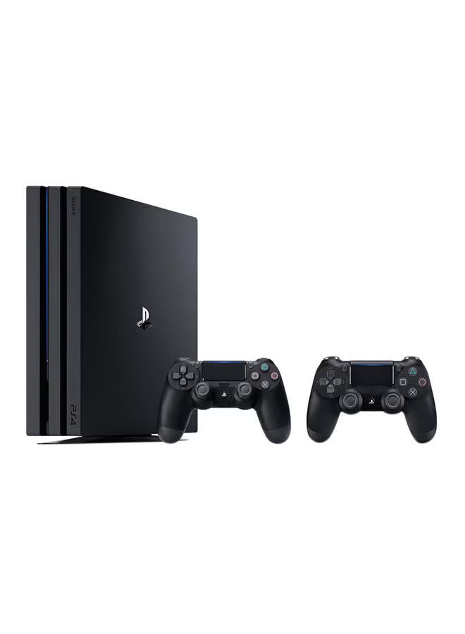 PlayStation 4 Pro 1TB + 2 high copy Dualshock 4 Wireless Controllers - Used Like New