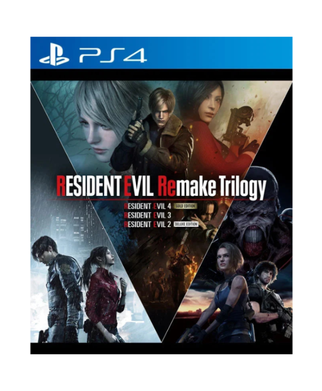 Resident Evil Remake Trilogy - PS4 & PS5