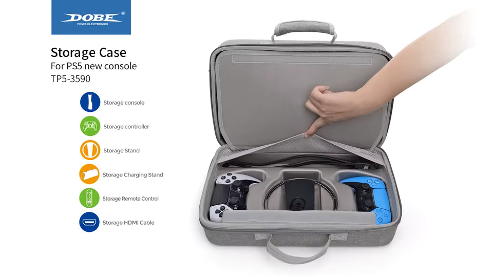 DOBE Storage Case For PS5 slim