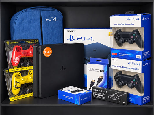 BUNDLE PS4 SLIM USED - LIKE NEW