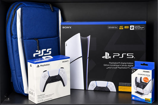 BUNDLE - PS5 SLIM DIGTAL 825 NEW