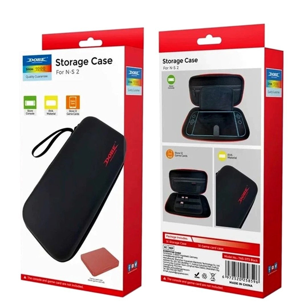 DOBE Storage Case for Nintendo Switch 2 – Black
