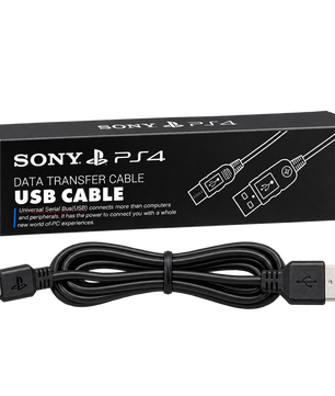 كابل USB لشحن ونقل البيانات ليد PS4 – Micro USB