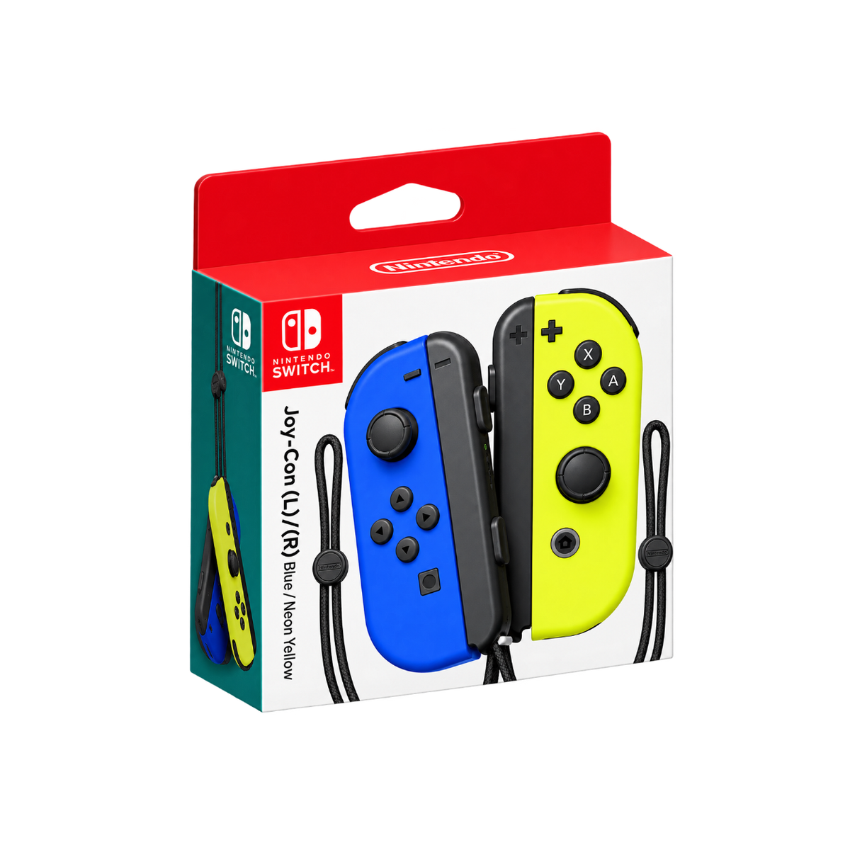 Nintendo Switch Joy-Con - Blue and Neon Yellow - original