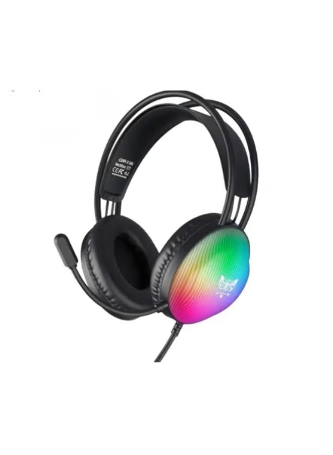 X29 RGB USB Wired Gaming Headset with Surround Sound and Noise Cancelling Microphone, Stereo Drivers, Adjustable Headband and Comfortable Over-Ear