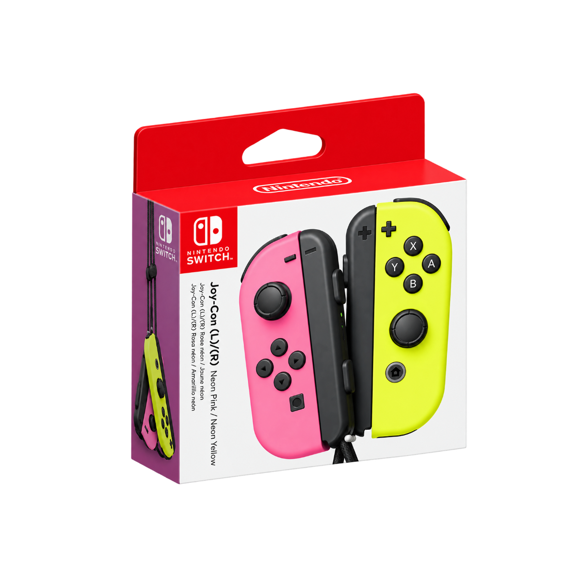 Nintendo Switch Joy-Con - Pastel Pink and Yellow