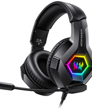 KOTION EACH GS450 Wired Gaming Headset – RGB Black