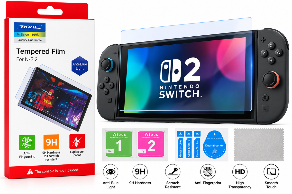 DOBE Tempered Film for Nintendo Switch 2
