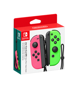 Nintendo Switch Joy-Con - Green and Pink
