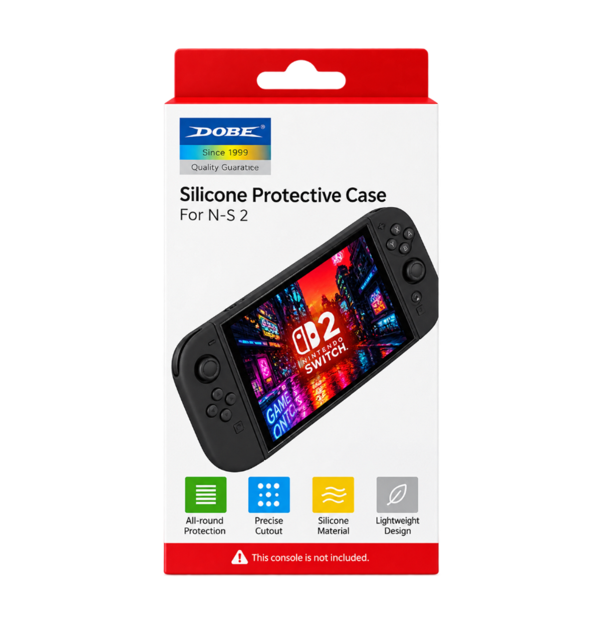 DOBE Silicone Protective Case for Nintendo Switch 2