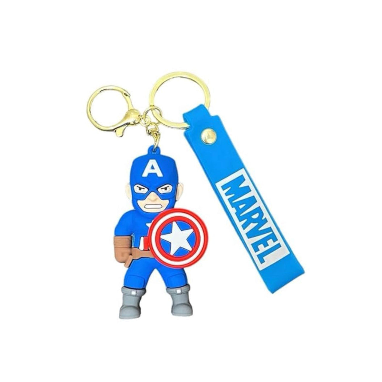 Video Game Controller Keychain Caption America Edition