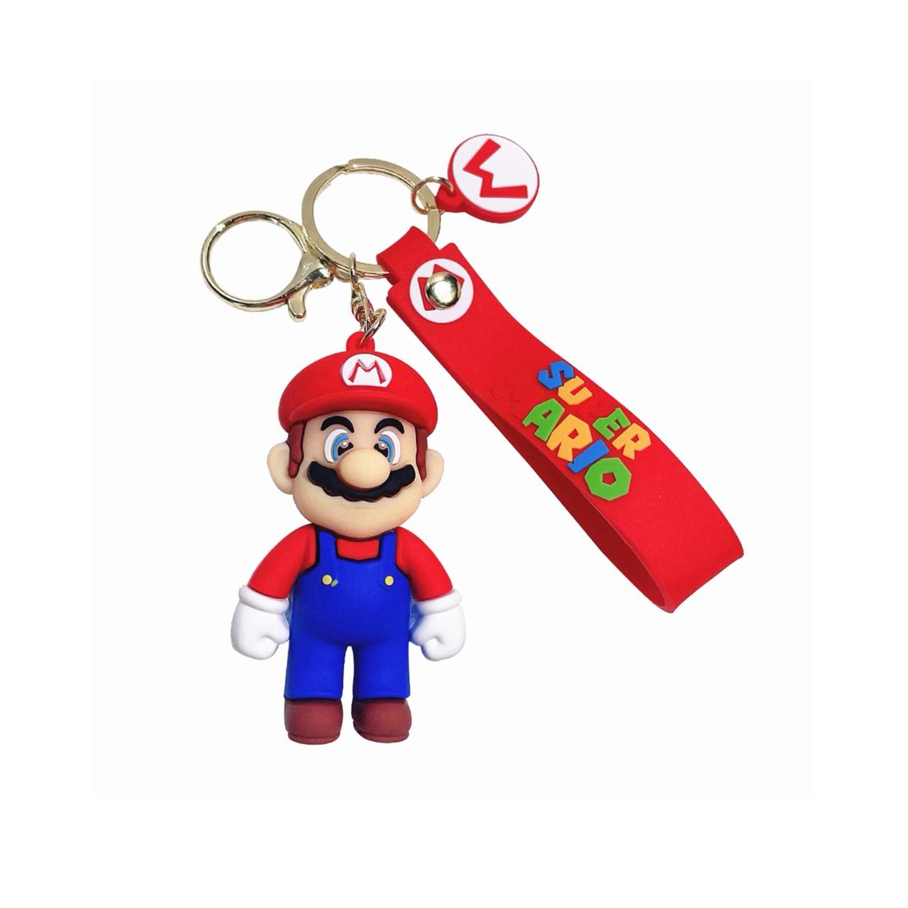 Video Game Controller Keychain Supermario Edition
